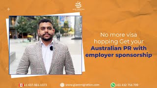 Get your Australian PR with employer sponsorship [upl. by Eserrehs]