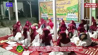 SELENDANG BIRU • MAJLIS HIDAYATUL MUKMININ HADRAH PERENG • Live Tasyakuran Bu Tentrem Pereng Babat [upl. by Sorvats614]