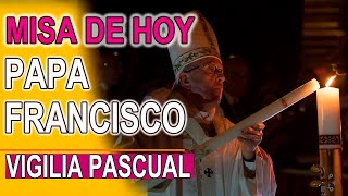 Vigilia Pascual Papa Francisco en la noche Santa 30 de marzo [upl. by Antin582]