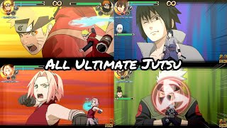 All Ultimate JutsusNaruto Shippuden Ultimate Ninja Impact [upl. by Inoy57]