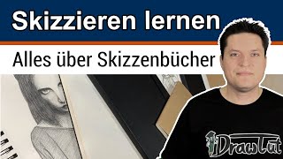 SKIZZENBUCH amp SKIZZENBLOCK 📒 Übersicht über verschiedene Skizzenbücher Tipps für den Alltag [upl. by Jacobine]