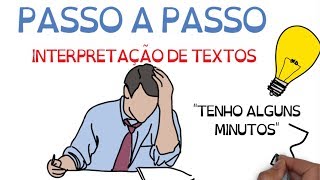 Um PASSO A PASSO para INTERPRETAÇÃO DE TEXTOS  Seja Um Estudante Melhor [upl. by Alyac]