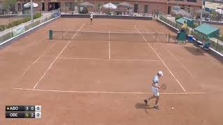 Valerio Aboian v Neil Oberleitner  M15 CAIRO 2°set [upl. by Araec712]