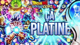 ÇA PLATINE SPARKING ZERO 🏆  16 des joueurs lont obtenu [upl. by Asreht659]