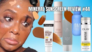 Some of these Mineral Sunscreens are GOOD but some are UGLY [upl. by Rocray100]