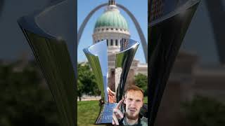 UFL Championship Trophy Is In Saint Louis  My First Look At It shorts ufl uflfootball football [upl. by Ario]