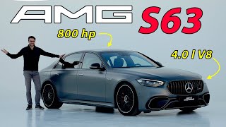 The most powerful SClass ever 2023 Mercedes S63 AMG E Performance REVIEW [upl. by Sousa]