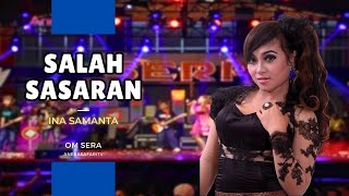 Karaoke  Salah Sasaran  Ina Samantha Official Video Karaoke ANEKA SAFARI [upl. by Yearwood]