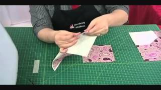 Quilting BowTie Block wo SetIn Seams [upl. by Joelle]