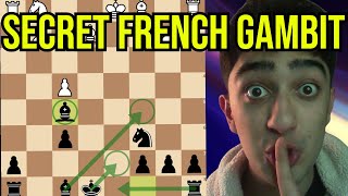 Secret Gambit Line in French  OTB Chess Game Analysis [upl. by Landis]