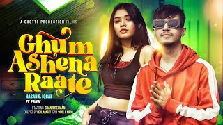 Ghum Ashena Raate  Hasan S Iqbal ft F RAW  Shanti Rehman  Official MV [upl. by Rustin]