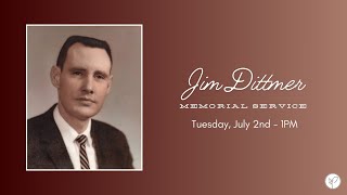 Jim Dittmer Memorial Service [upl. by Ahsieker]