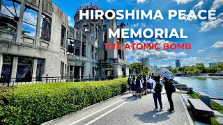 JAPAN  HIROSHIMA PEACE MEMORIAL  First Atomic Bomb  Complete Walk around Peace Park [upl. by Hey]