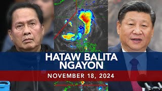 UNTV Hataw Balita Ngayon  November 18 2024 [upl. by Adnwahs]