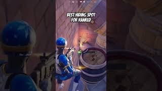 Best Ranked Hiding Spot for Ranked viralvideo fortnite fortnitememefortnite gaming bruh [upl. by Ttcos]