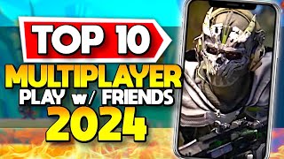 Top 10 BEST Mobile Games to Play with Friends in 2024 [upl. by Helgeson839]