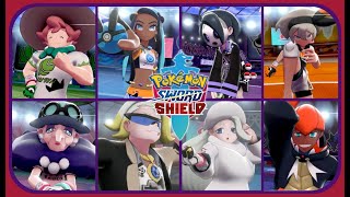 Pokemon Sword amp Shield  All Gym Leader Battles [upl. by Alejo]