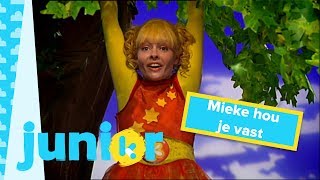 Kinderliedjes  Kaatje zingt Mieke hou je vast aan de takken van de bomen [upl. by Lrig]