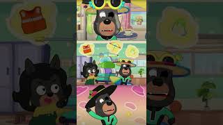 ✅Monster How Should I Feel meme Keep Your Things Safe Safety Tips Police Cartoon Sheriff Labrador [upl. by Millian]