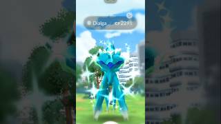 Finally shiny origin form Dialga ✨  Legendary raid Pokemon go anime gaming [upl. by Aikehs194]