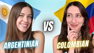 Colombian vs Argentinian SLANG Part 1  Intermediate Spanish [upl. by Arramas]