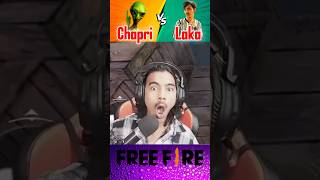 Chapri Hacker Vs Laka Gaming 🔥😈 shorts ytshort gaming freefire [upl. by Euqinor]