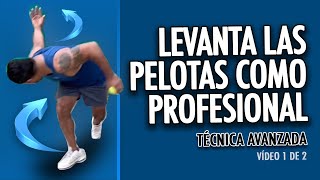 LEVANTA LAS PELOTAS DE FRONTÓN COMO UN PROFESIONAL  Técnica Avanzada  Video 1 de 2 [upl. by Dari]