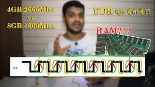 What is DDR RAM in depth 🤔 DRAM vs SDRAM  Why overclocking RAM    HINDI [upl. by Yssac]