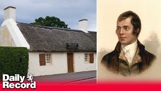 Burns Night Take a tour inside Burns Cottage in Alloway  birthplace of Scotlands national bard [upl. by Revorg]