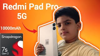 Redmi Pad Pro 5G Tablet  Unboxing Malayalam Review [upl. by Kred604]