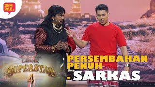 PERSEMBAHAN PENUH SARKAS MINGGU 1  MUZIKAL LAWAK SUPERSTAR 4 [upl. by Bernt]