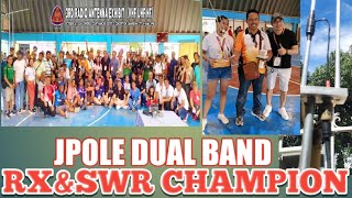 JPOLE DUAL BAND 2024 ANTENNA COMPITITION CHAMPION [upl. by Ladnek]