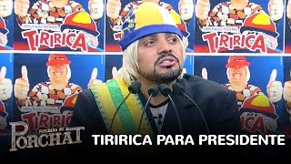 Tiririca lança candidatura à Presidência da República [upl. by Guidotti]