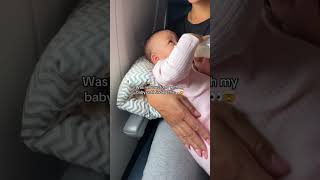 How to fly with newborn baby link in comments shorts newborn baby travel feeding newmom [upl. by Francisca]