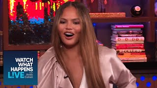 Chrissy Teigen Takes on Current Bravo Drama  WWHL [upl. by Ardnwahs]