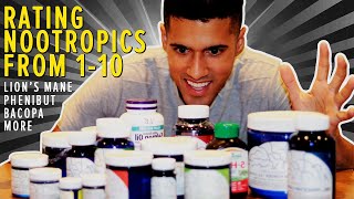 Rating Every Nootropic From 110 [upl. by Haimrej334]