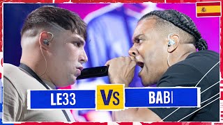 LE33 vs BABI  Octavos  Red Bull Batalla Final Nacional España 2024 [upl. by Amiel]