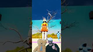 SONİC  VR 360 ANİMATİON  quotSonic and the Deadly Squid Game Challenges Can He Survive 🦔🦑quot [upl. by Schnell351]