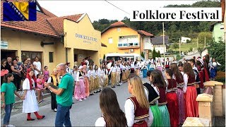 PART 1 FOLKLORE FESTIVAL IN BOSNIA  FESTIVAL FOLKLORA I SEVDAHA U MIRICINI 2019 [upl. by Brad]