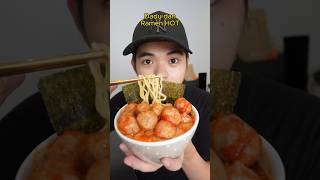 Makan ramen pedas 20 bakso [upl. by Nagol]