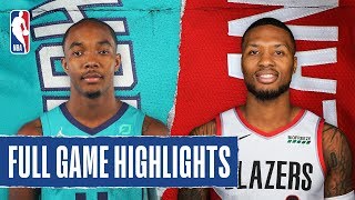 HORNETS at BLAZERS  FULL GAME HIGHLIGHTS  January 13 2020 [upl. by Christiane213]