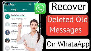 how to restore whatsapp old messages on android [upl. by Attinahs897]