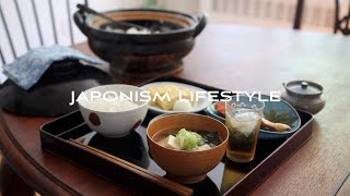 Japanese Breakfast How to Make Donabe RiceMiso Soup Cucumber and Salted Kombu Salad [upl. by Eveleen]