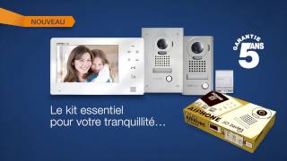 Présentation kit interphone vidéo  AIPHONE [upl. by Aisatsanna]