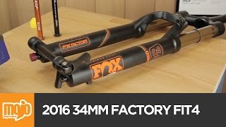 FOX 34mm Factory FIT4 FLOAT 2016 [upl. by Thora]