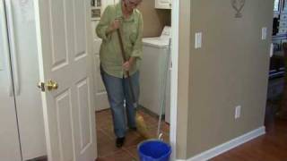 Cleaning Floors  How to Clean Laminate Floors [upl. by Yrdnal]