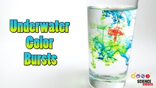 Underwater Color Bursts – STEM Activity [upl. by Nona]