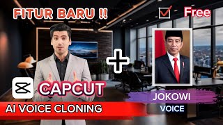 CAPCUT AI VOICE CLONING  Fitur BARU [upl. by Entruoc]