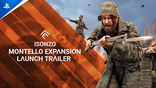 Isonzo  Free Montello Expansion Launch Trailer  PS5 amp PS4 Games [upl. by Haididej]