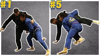 9 easy bjj takedowns every grappler should know [upl. by Yelyak]